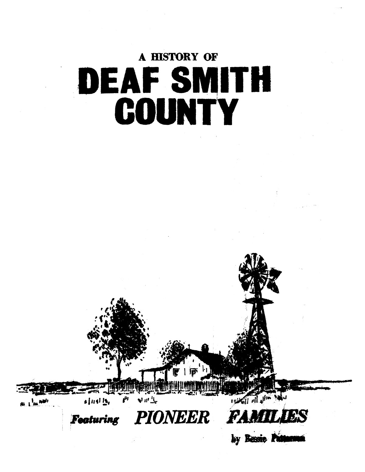 A history of Deaf Smith County, featuring pioneer families
                                                
                                                    [Sequence #]: 1 of 174
                                                