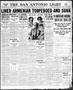 Thumbnail image of item number 1 in: 'The San Antonio Light (San Antonio, Tex.), Vol. 35, No. 162, Ed. 1 Wednesday, June 30, 1915'.