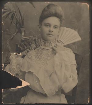Primary view of object titled '[Portrait of Mildred Jackson]'.