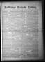 Newspaper: La Grange Deutsche Zeitung. (La Grange, Tex.), Vol. 15, No. 34, Ed. 1…
