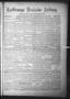 Newspaper: La Grange Deutsche Zeitung. (La Grange, Tex.), Vol. 15, No. 45, Ed. 1…