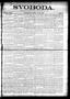 Newspaper: Svoboda. (La Grange, Tex.), Vol. 22, No. 4, Ed. 1 Friday, January 11,…