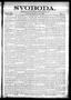 Thumbnail image of item number 1 in: 'Svoboda. (La Grange, Tex.), Vol. 22, No. 63, Ed. 1 Tuesday, August 6, 1907'.
