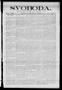 Newspaper: Svoboda. (La Grange, Tex.), Vol. 24, No. 8, Ed. 1 Tuesday, January 26…