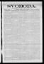 Newspaper: Svoboda. (La Grange, Tex.), Vol. 24, No. 65, Ed. 1 Friday, August 13,…