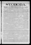 Newspaper: Svoboda. (La Grange, Tex.), Vol. 24, No. 83, Ed. 1 Friday, October 15…