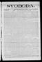 Newspaper: Svoboda. (La Grange, Tex.), Vol. 24, No. 87, Ed. 1 Friday, October 29…
