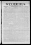 Newspaper: Svoboda. (La Grange, Tex.), Vol. 24, No. 91, Ed. 1 Friday, November 1…