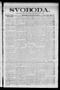 Newspaper: Svoboda. (La Grange, Tex.), Vol. 25, No. 40, Ed. 1 Friday, May 20, 19…