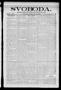 Newspaper: Svoboda. (La Grange, Tex.), Vol. 25, No. 42, Ed. 1 Friday, May 27, 19…