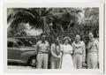 Photograph: [Mary Lou Laager With Group]
