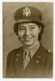 Photograph: [Portrait of Florence Thelma Kieke in Army Nurse Corps Uniform]