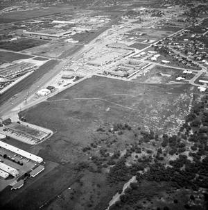 Primary view of [An Aerial View of Mineral Wells From the East-northeast, 1967]