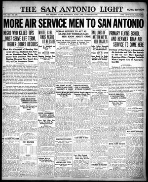 Primary view of object titled 'The San Antonio Light (San Antonio, Tex.), Vol. 42, No. 139, Ed. 1 Wednesday, June 7, 1922'.