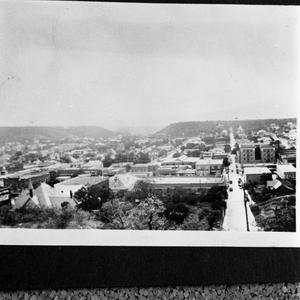 Primary view of object titled '[A View of Mineral Wells from East Mountain]'.