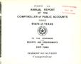 Report: Texas Comptroller of Public Accounts Annual Report: 1965, Part 1A