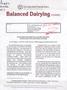 Primary view of Balanced Dairying: Economics, Volume 14, Number 1, January 1994