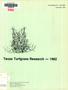 Report: Texas Turfgrass Research: 1982