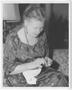 Primary view of [Catherine Freeman Nimitz Knitting]