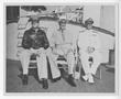 Primary view of [Douglas MacArthur, Franklin D. Roosevelt, and Chester W. Nimitz Onboard the U.S.S. Baltimore, #2]