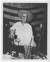 Photograph: [Chester W. Nimitz in Texas Regalia]