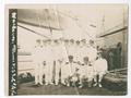 Photograph: [Captain Chester W. Nimitz with Naval Officers on the U.S.S. Augusta]