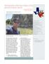 Journal/Magazine/Newsletter: The Newsletter of the Texas Chapter of the American Fisheries Society…