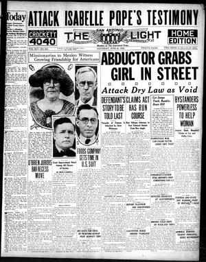 Primary view of object titled 'The San Antonio Light (San Antonio, Tex.), Vol. 45, No. 153, Ed. 1 Saturday, June 20, 1925'.