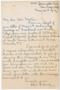 Primary view of [Letter from Helen Barnes to Cecelia McKie - May 26, 1943]