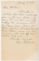 Letter: [Letter from Mrs. Childers to Dr. William McKie - June 1, 1943]