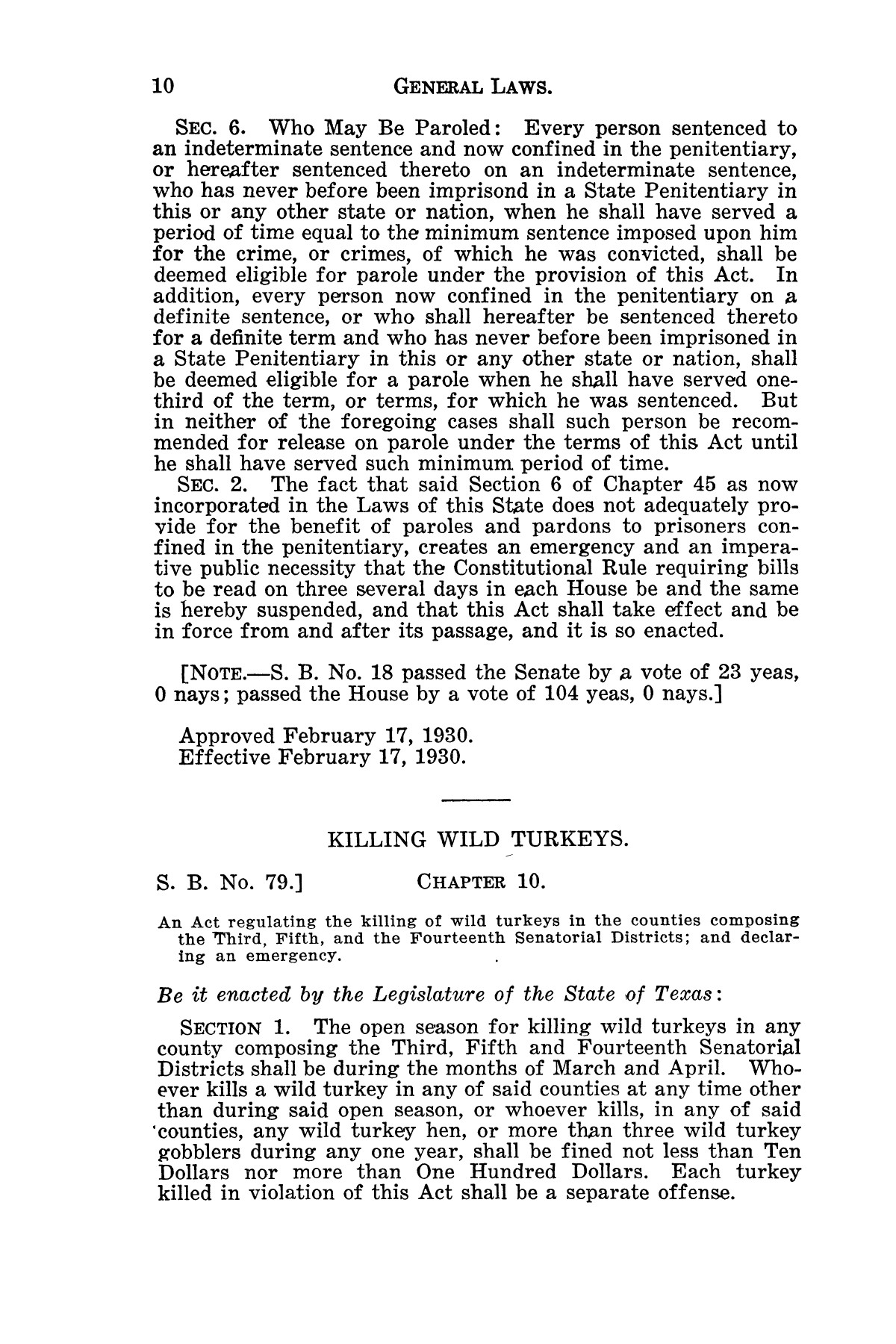 The Laws of Texas, 1929-1931 [Volume 27]
                                                
                                                    [Sequence #]: 22 of 1943
                                                