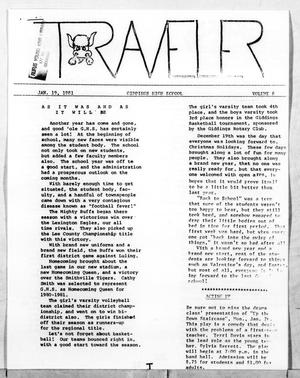 Primary view of object titled 'Traveler (Giddings, Tex.), No. 8, Ed. 1 Monday, January 19, 1981'.