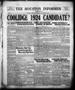 Thumbnail image of item number 1 in: 'The Houston Informer (Houston, Tex.), Vol. 5, No. 24, Ed. 1 Saturday, November 3, 1923'.