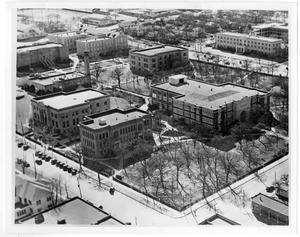 Primary view of object titled '[Aerial Photograph of North Texas State Teachers College, 1936]'.
