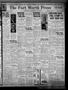 Newspaper: The Fort Worth Press (Fort Worth, Tex.), Vol. 10, No. 271, Ed. 1 Wedn…