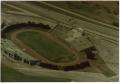 Primary view of [Aerial Photograph of North Texas State University, Fouts Field Stadium, 1983]