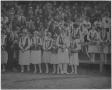 Photograph: [North Texas Green Jackets at Athletic Event, 1926]