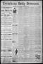 Thumbnail image of item number 1 in: 'Texarkana Daily Democrat. (Texarkana, Ark.), Vol. 9, No. 249, Ed. 1 Friday, May 26, 1893'.
