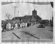 Thumbnail image of item number 1 in: '[North Texas Football Team at Denton Depot, 1929]'.