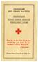 Pamphlet: [Voluntary Blood Donor Service Enrollment Book]