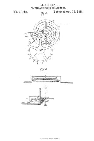Primary view of object titled 'Escapement for Timekeepers.'.