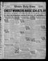 Primary view of Wichita Daily Times (Wichita Falls, Tex.), Vol. 19, No. 195, Ed. 1 Tuesday, November 24, 1925