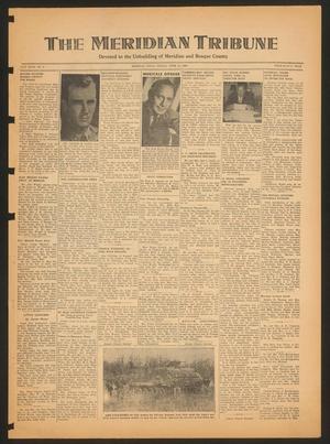 Primary view of object titled 'The Meridian Tribune (Meridian, Tex.), Vol. 61, No. 6, Ed. 1 Friday, June 11, 1954'.