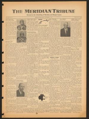 Primary view of object titled 'The Meridian Tribune (Meridian, Tex.), Vol. 61, No. 20, Ed. 1 Friday, September 17, 1954'.