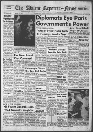 Primary view of object titled 'The Abilene Reporter-News (Abilene, Tex.), Vol. 63, No. 353, Ed. 1 Monday, June 7, 1954'.