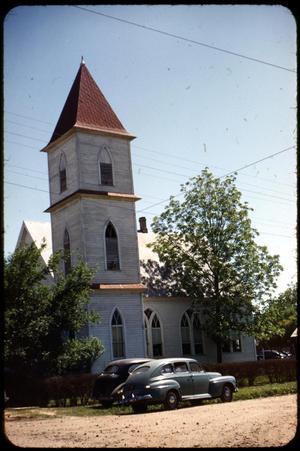 Primary view of object titled '[Photograph of Mexican Presbyterian Church]'.
