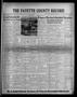 Newspaper: The Fayette County Record (La Grange, Tex.), Vol. 28, No. 76, Ed. 1 F…