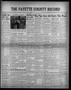 Newspaper: The Fayette County Record (La Grange, Tex.), Vol. 28, No. 88, Ed. 1 F…