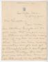 Primary view of [Letter from Chester W. Nimitz to Charles Henry Nimitz, September 27, 1904]
