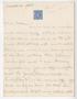 Letter: [Letter from Chester W. Nimitz to William Nimitz, March 1905]